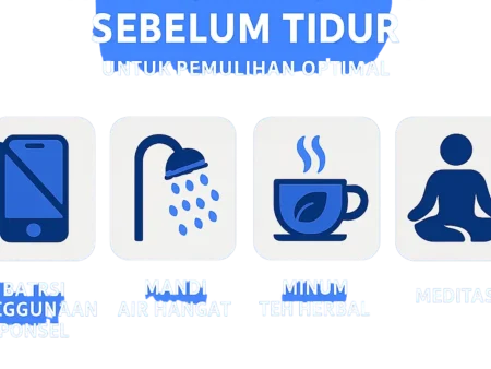 Kebiasaan Sehat Sebelum Tidur untuk Pemulihan Optimal