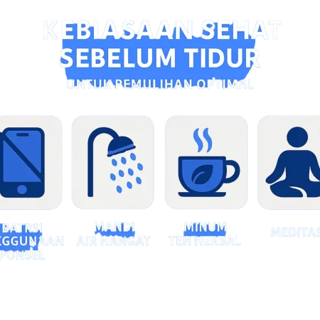 Kebiasaan Sehat Sebelum Tidur untuk Pemulihan Optimal