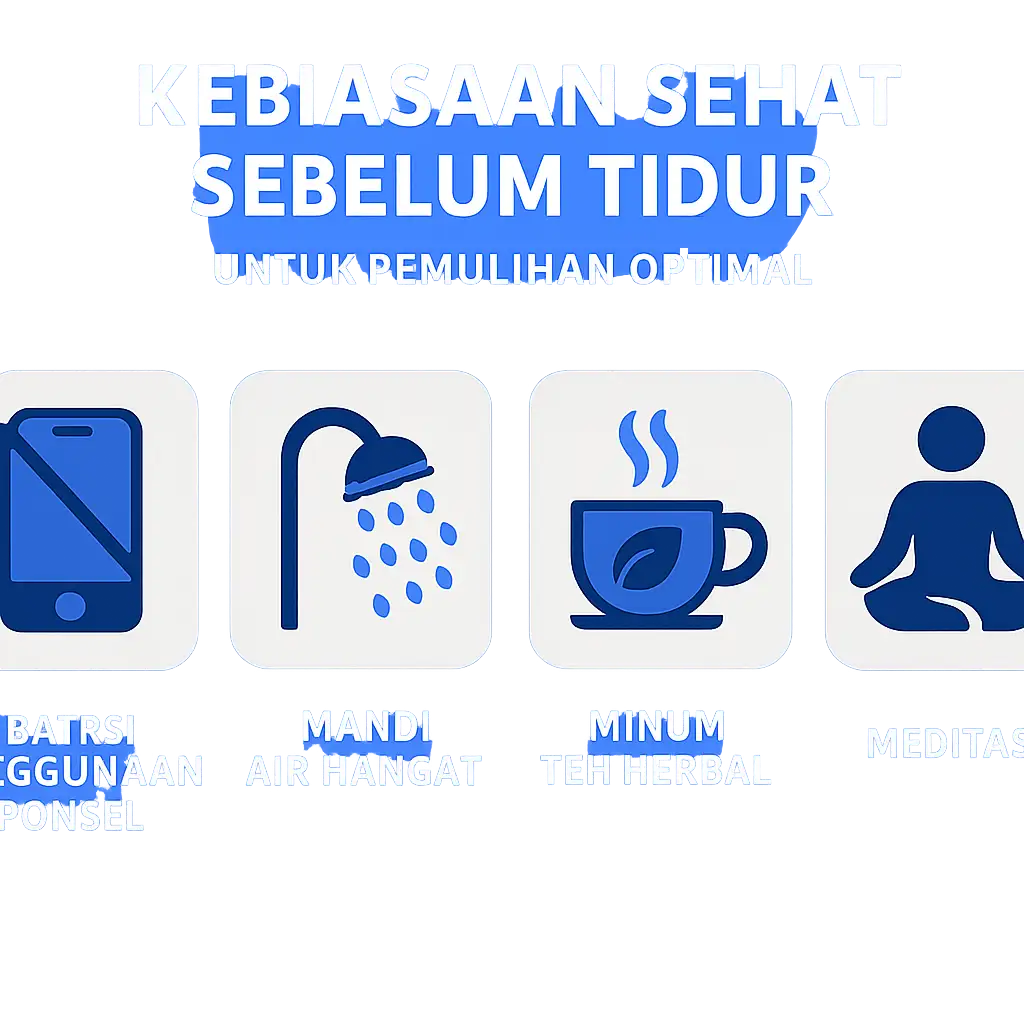 Kebiasaan Sehat Sebelum Tidur untuk Pemulihan Optimal